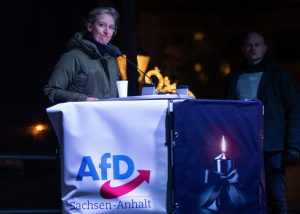 Across Europe, teaming up with German far-right leader Alice Weidel is seen as an inflammatory step.