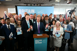 In a statement of intent, Reform launched its general election manifesto in Merthyr Tydfil, a former Welsh mining town struggling with deindustrialization.