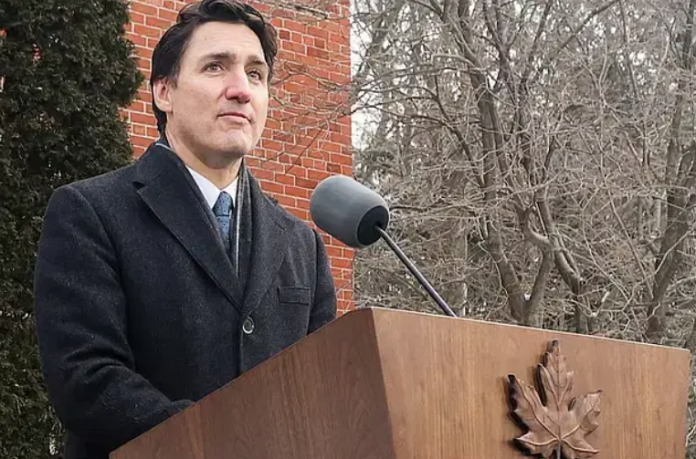 Justin Trudeau announced his resignation on January 6