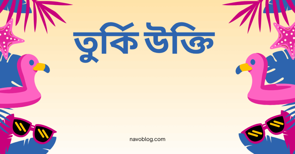 তুর্কি উক্তি