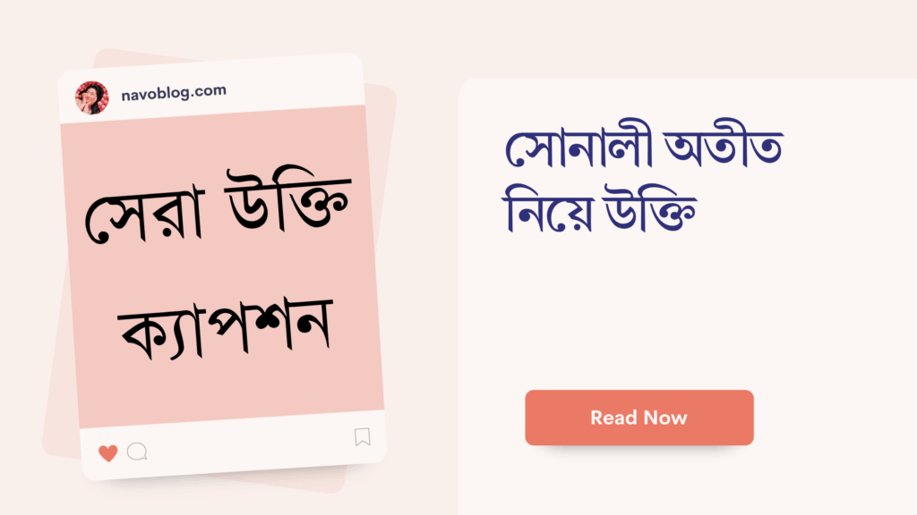 সোনালী অতীত নিয়ে উক্তি – বাছাইকৃত সেরা উক্তি ক্যাপশন সোনালী অতীত নিয়ে উক্তি
